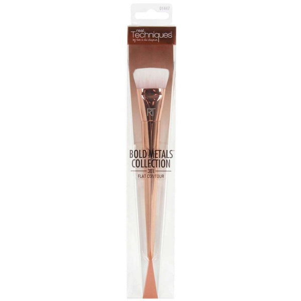 Real Techniques Real Techniques Bold Metals Collection 301 Flat Contour Brush - Health & Beauty > Personal Care > Cosmetics > Cosmetic Tools > Makeup Tools > Makeup Brushes