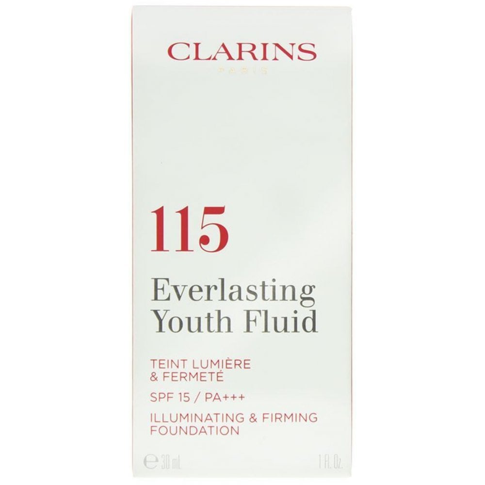 Clarins Clarins Everlasting Youth Fluid Foundation 30ml - 115 Cognac - Health & Beauty > Personal Care > Cosmetics > Makeup > Face Makeup > Foundations & Concealers
