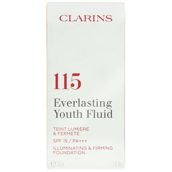 Clarins Clarins Everlasting Youth Fluid Foundation 30ml - 115 Cognac - Health & Beauty > Personal Care > Cosmetics > Makeup > Face Makeup > Foundations & Concealers