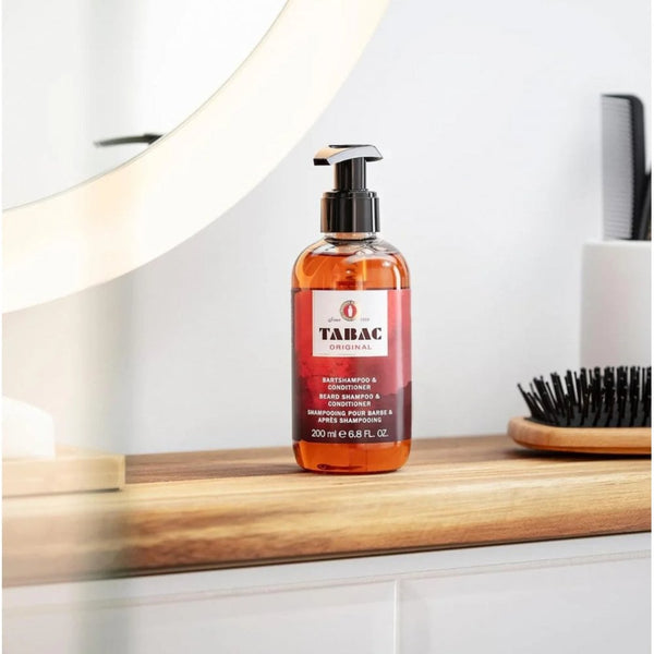 Tabac Tabac Original Beard Shampoo & Conditioner 200ml - Health & Beauty > Personal Care > Shaving & Grooming