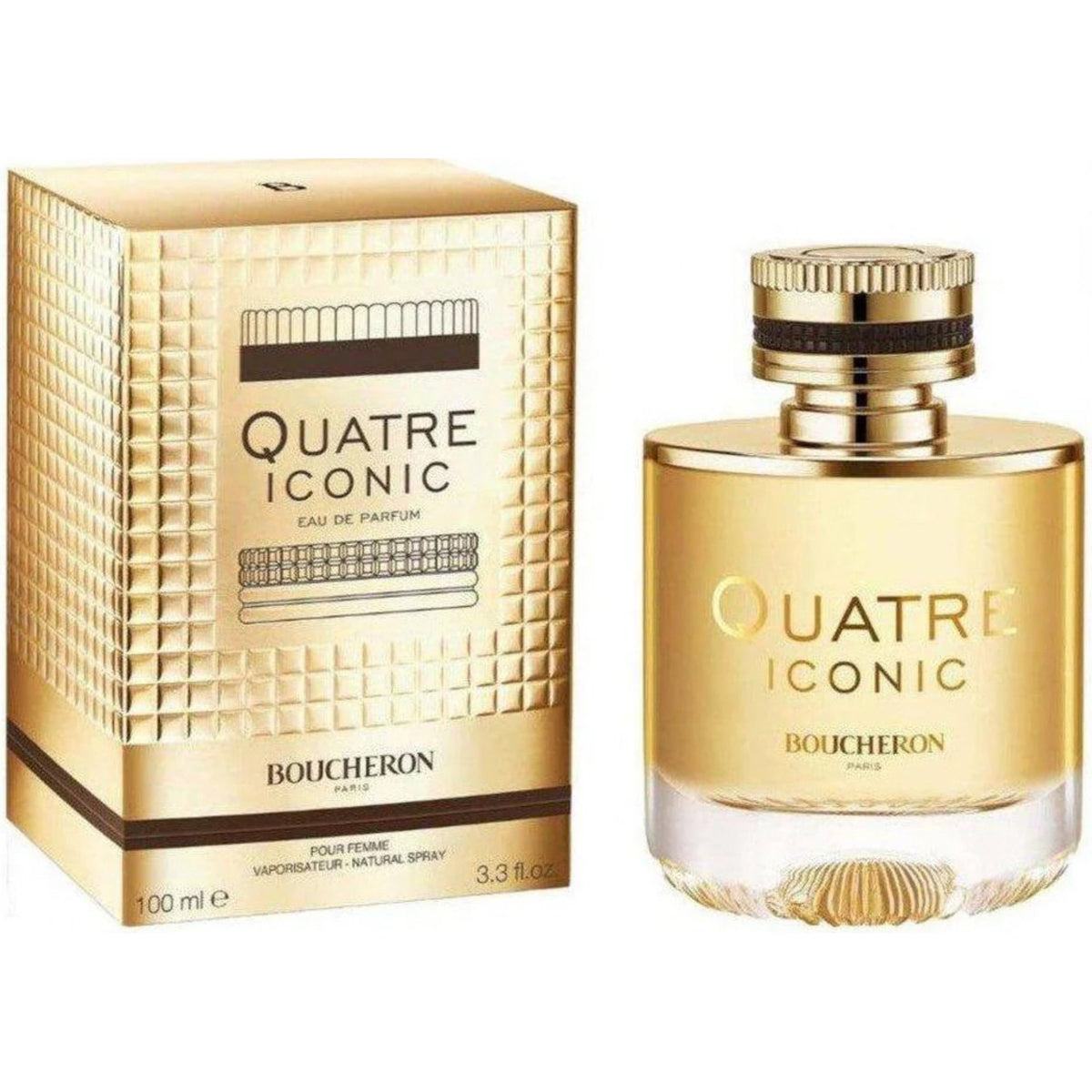 Boucheron Boucheron Quatre Iconic 100ml EDP Spray - Health & Beauty > Personal Care > Cosmetics > Perfumes & Colognes > Eaux de Parfum