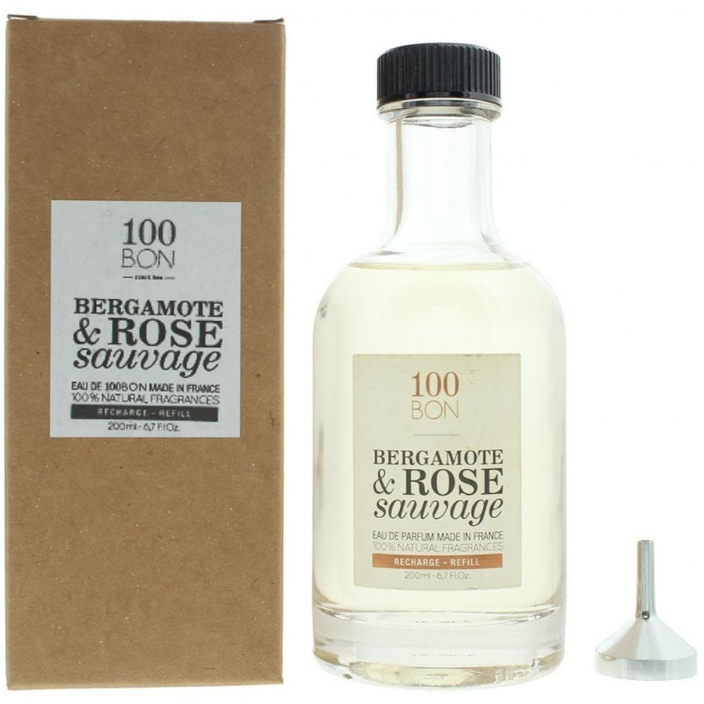 100BON 100 Bon Bergamote & Rose Sauvage Refill Eau de Parfum 200ml - Health & Beauty > Personal Care > Cosmetics > Perfumes & Colognes > Eaux de Parfum Fragrance