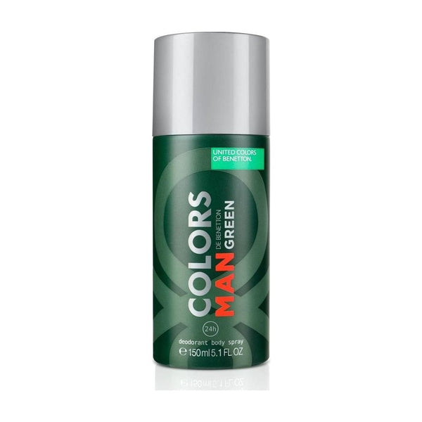 Benetton Benetton Colors De Benetton Green Man Deodorant Spray 150ml - Health & Beauty > Personal Care > Deodorants & Anti-Perspirant > Deodorants