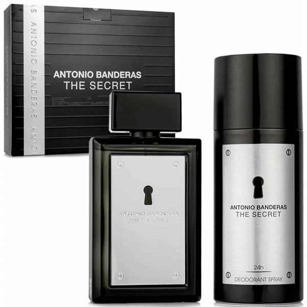 Antonio Banderas Antonio Banderas The Secret Gift Set 100ml EDT Spray + Deodorant Spray 150ml - Health & Beauty > Personal Care > Cosmetics > Bath & Body Gift Sets