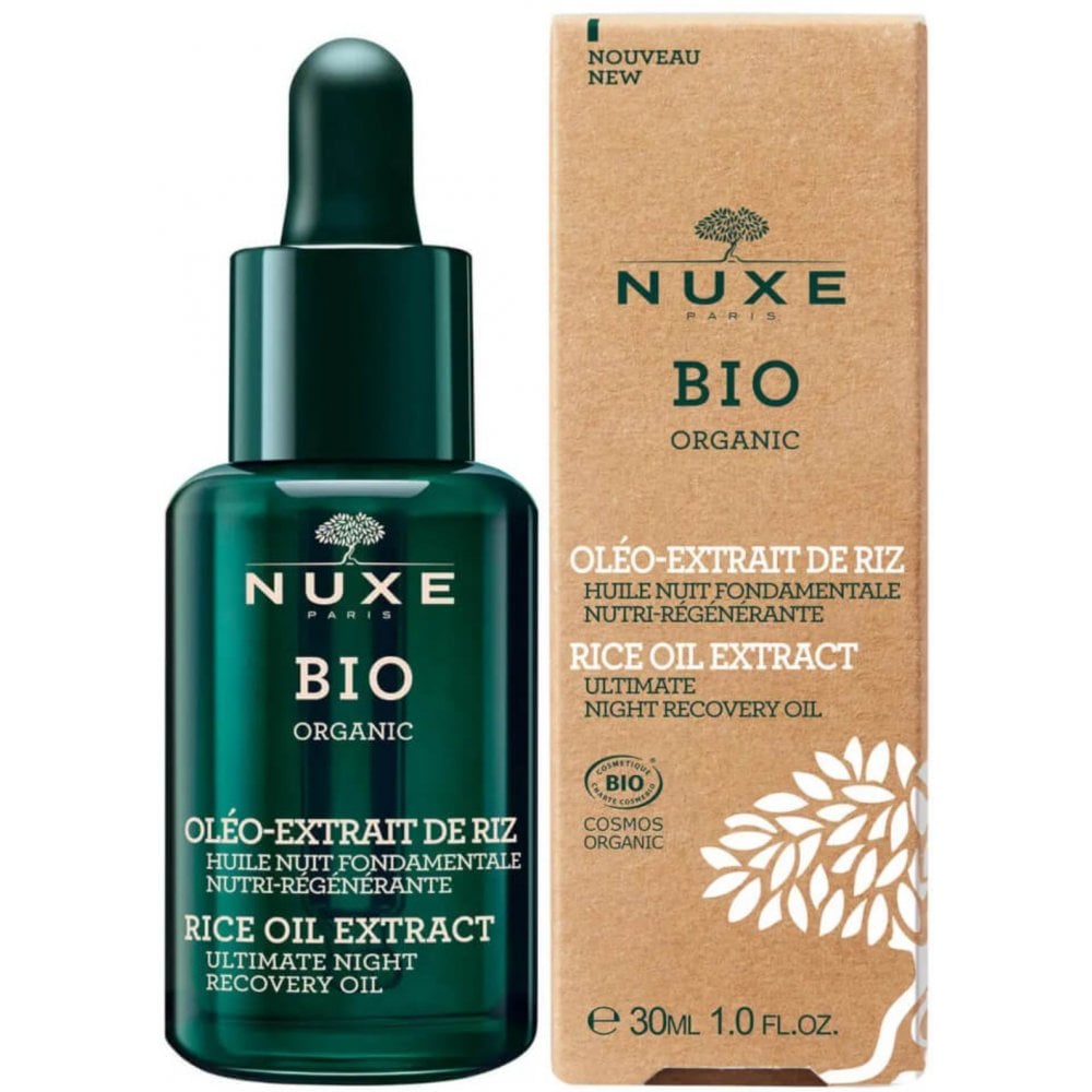 Nuxe Nuxe Bio Organic Rice Oil Extract Ultimate Night Recovery Oil 30ml - Health & Beauty > Personal Care > Cosmetics > Skin Care > Face Serums