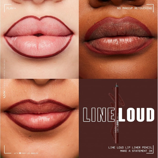 Nyx NYX Line Loud Lip Pencil 1.2g - Make A Statement - Health & Beauty > Personal Care > Cosmetics > Makeup > Lip Makeup > Lip Liners