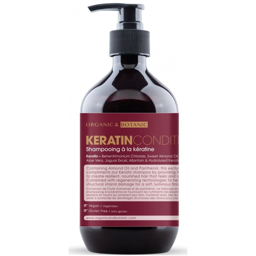 Organic & Botanic Organic & Botanic Keratin Conditioner 500ml - Health & Beauty > Personal Care > Hair Care > Shampoo & Conditioner > Conditioners