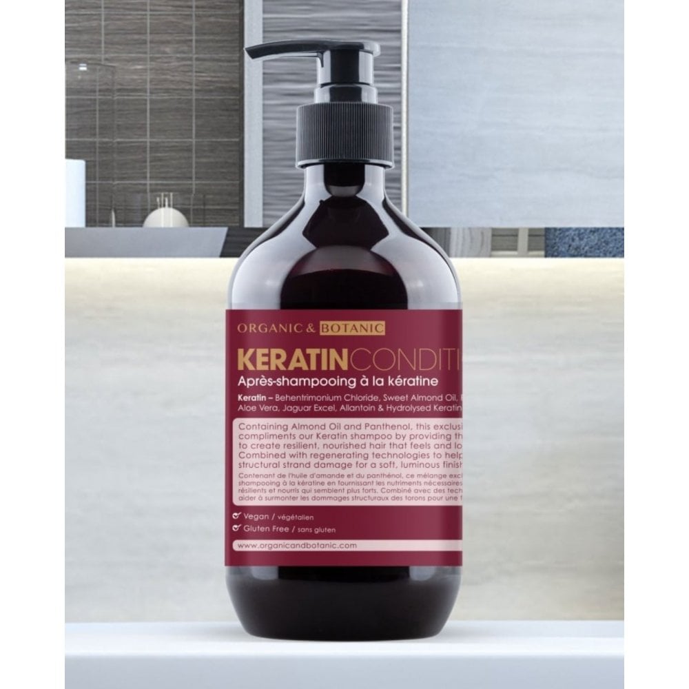 Organic & Botanic Organic & Botanic Keratin Conditioner 500ml - Health & Beauty > Personal Care > Hair Care > Shampoo & Conditioner > Conditioners