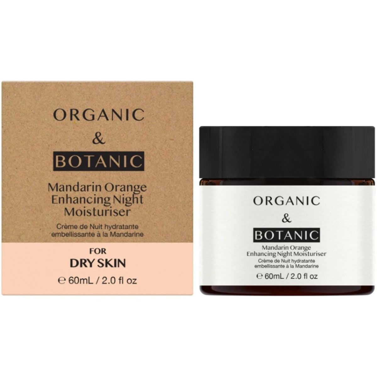 Organic & Botanic Organic & Botanic Mandarin Orange Enhancing Night Moisturiser 60ml - Health & Beauty > Personal Care > Cosmetics > Skin Care > Face Moisturizers