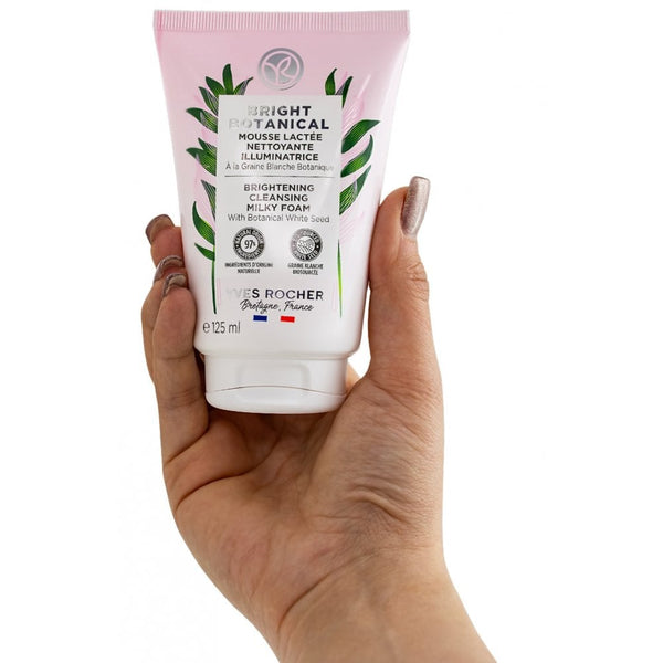 Yves Rocher Yves Rocher Bright Botanical Brightening Cleansing Milk Foam 125ml - Health & Beauty > Personal Care > Cosmetics > Skin Care > Facial Cleansers