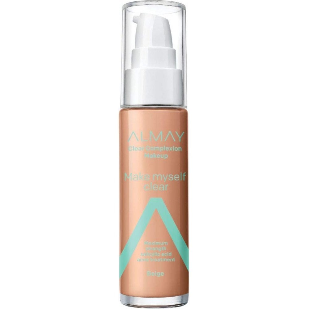 Almay Almay Clear Complexion Make-Up Foundation 30ml - 500 Beige - Health & Beauty > Personal Care > Cosmetics > Makeup > Face Makeup > Foundations & Concealers