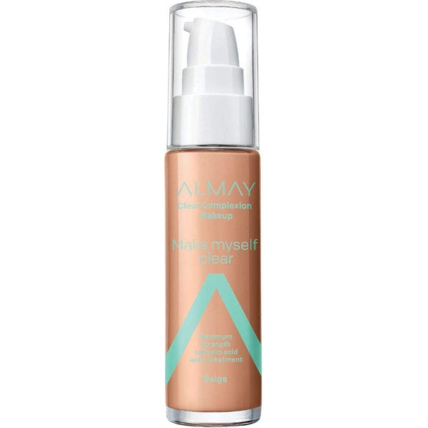Almay Almay Clear Complexion Make-Up Foundation 30ml - 500 Beige - Health & Beauty > Personal Care > Cosmetics > Makeup > Face Makeup > Foundations & Concealers