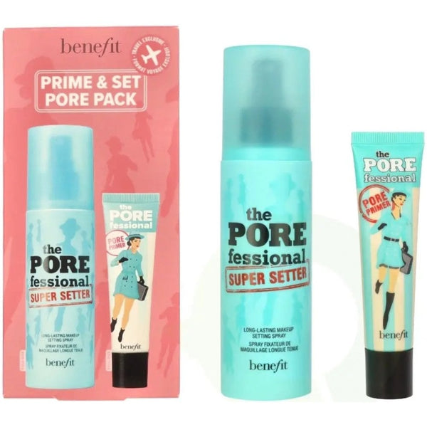 Benefit Benefit The Porefessional Primer Set Primer 22ml + Super Setter 120ml - Health & Beauty > Personal Care > Cosmetics > Makeup > Face Makeup > Face Primers