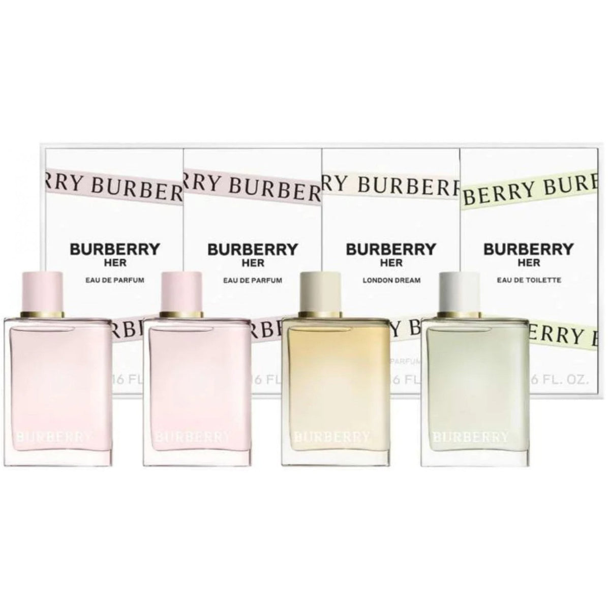 Burberry Miniature Gift Set 2 X 5ml Burberry + 5ml Burberry Her + 5ml Burberry Her London Dream