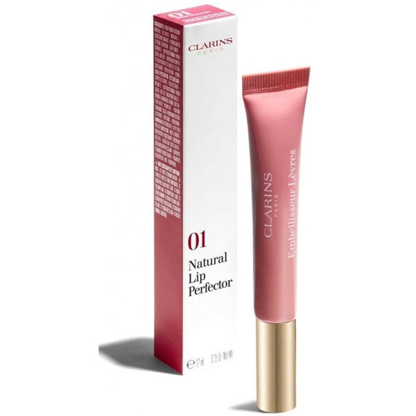 Clarins Clarins Natural Lip Perfector Gloss 12ml - 01 Rose Shimmer - Health & Beauty > Personal Care > Cosmetics > Makeup > Lip Makeup > Lip Gloss
