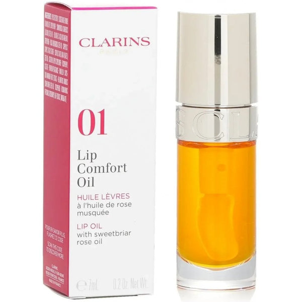 Clarins Clarins Lip Comfort Oil 7ml - 01 Honey - Health & Beauty > Personal Care > Cosmetics > Skin Care > Lip Balms & Treatments > Lip Balms