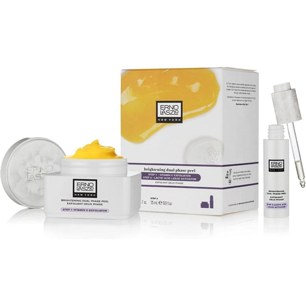 Erno Laszlo Erno Laszlo Brightening Dual-Phase Peel Gift Set 50ml Exfoliator + 25ml Peel - Health & Beauty > Personal Care > Cosmetics > Skin Care > Skin Care Masks & Peels