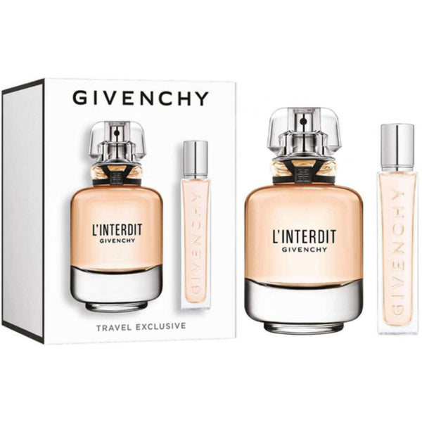Givenchy Givenchy L'Interdit Gift Set 80ml EDP + 12.5ml EDP - Health & Beauty > Personal Care > Cosmetics > Perfumes & Colognes > Eaux de Parfum