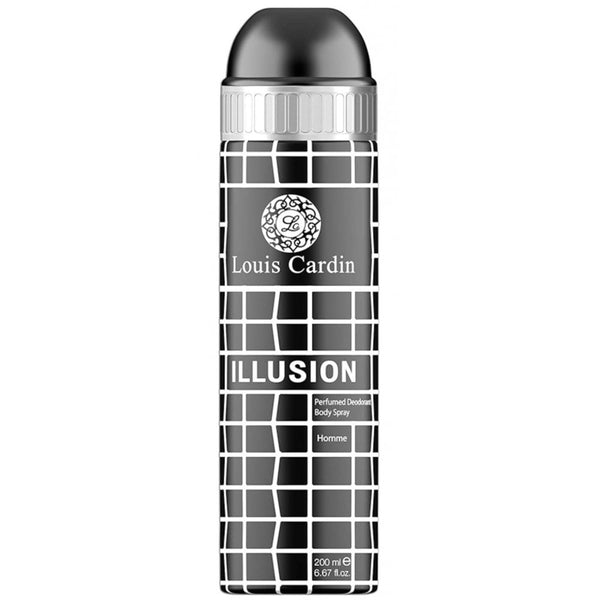 Louis Cardin Louis Cardin Illusion Deodorant Spray 200ml - Health & Beauty > Personal Care > Deodorants & Anti-Perspirant > Deodorants