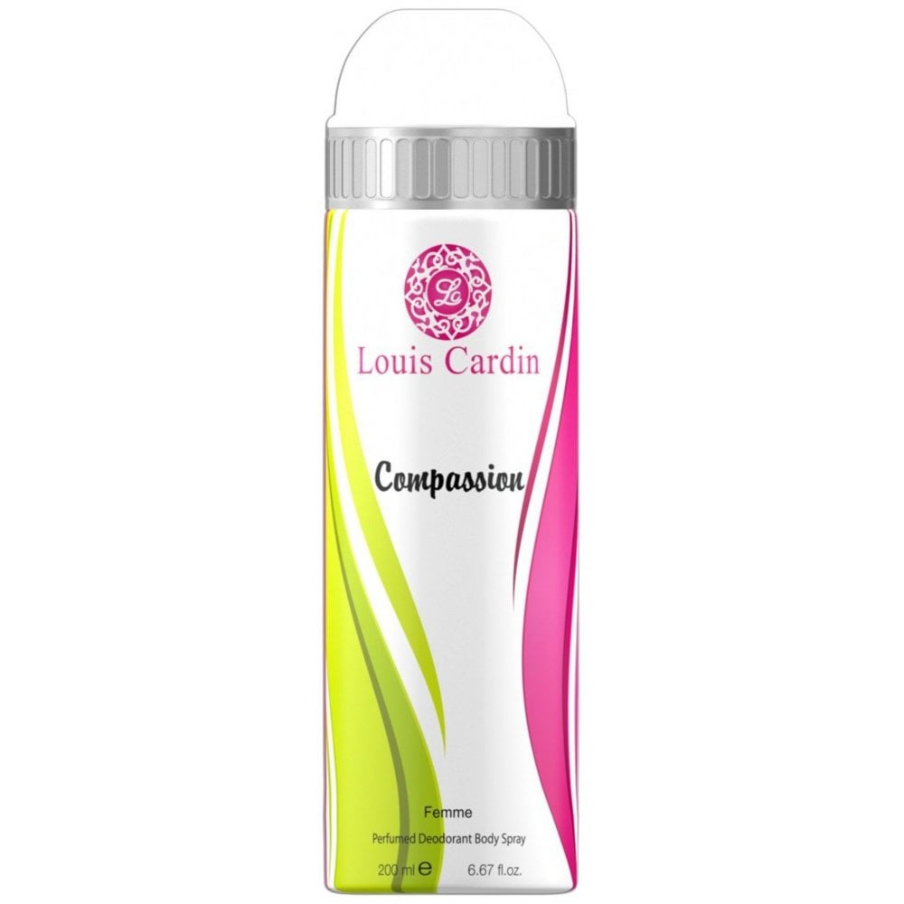 Louis Cardin Louis Cardin Compassion Deodorant Spray 200ml - Health & Beauty > Personal Care > Deodorants & Anti-Perspirant > Deodorants