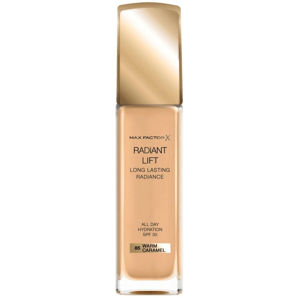 MAX FACTOR Max Factor Radiant Lift Foundation SPF30 - 085 Warm Caramel - Health & Beauty > Personal Care > Cosmetics > Makeup > Face Makeup > Foundations & Concealers