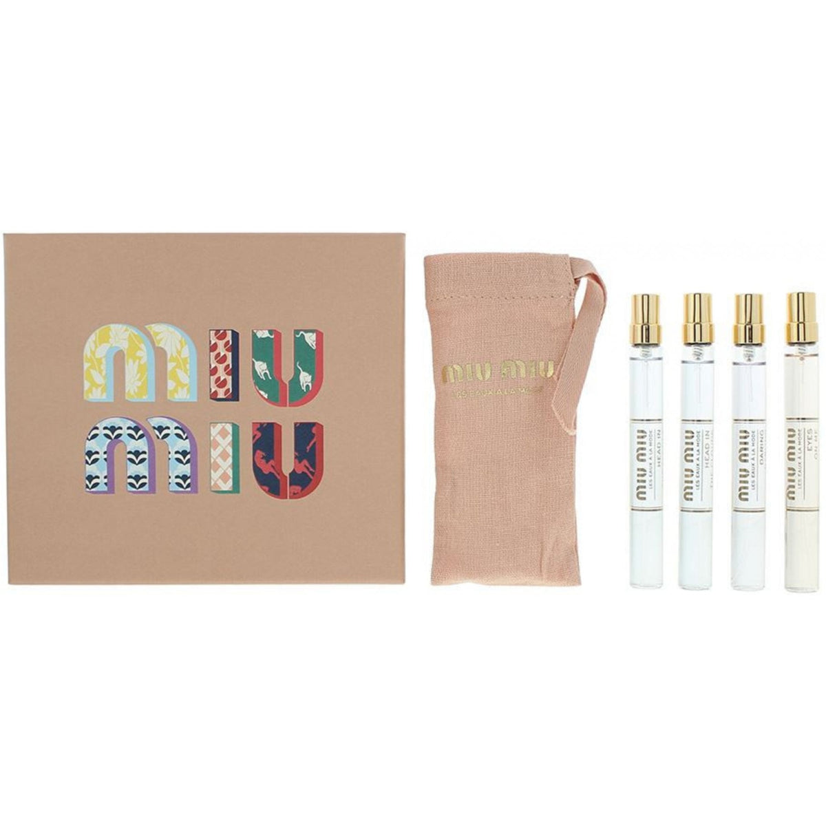 Miu Miu Miu Miu Les Eaux A La Mode 4 Piece Gift Set: EDT 4 X 10ml - Health & Beauty > Personal Care > Cosmetics > Perfumes & Colognes > Eaux De Toilette