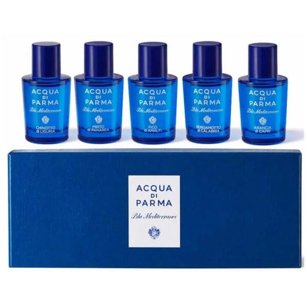 Acqua di Parma Acqua Di Parma Blu Mediterraneo Mirto Di Panarea Minature 5 Piece Gift Set: Eau de Toilette 5 x 5ml - Health & Beauty > Personal Care > Cosmetics > Perfumes & Colognes > Eaux De Toilette