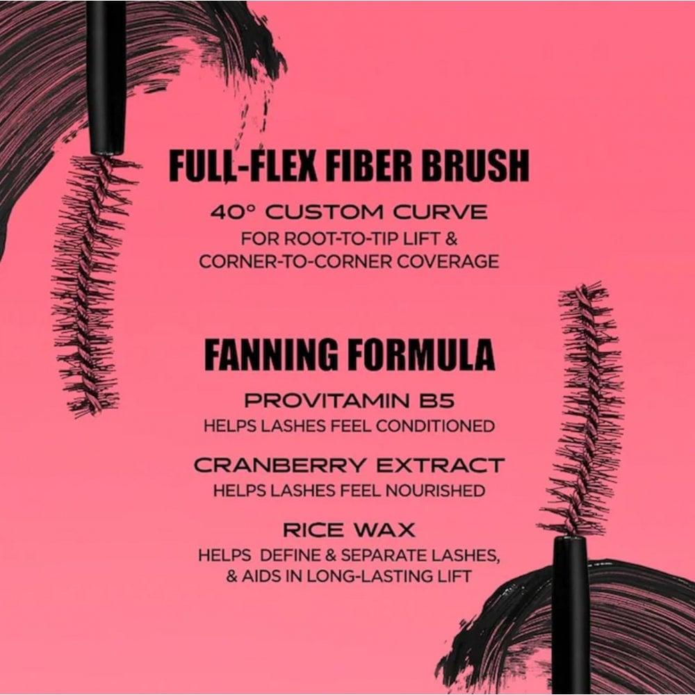 Benefit Benefit Fan Fest Fanning & Volumizing Mascara - Hyper Black - Health & Beauty > Personal Care > Cosmetics > Makeup > Eye Makeup > Mascaras