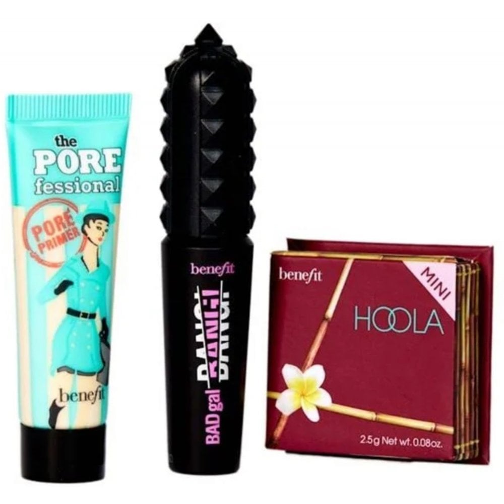 Benefit Benefit Icons Gift Set 7.5ml Porefessional Primer + 4ml Baggal BANG Mascara - Intense Pitch Black + 2.5g Matte Bronzer - Health & Beauty > Personal Care > Cosmetics > Cosmetic Sets