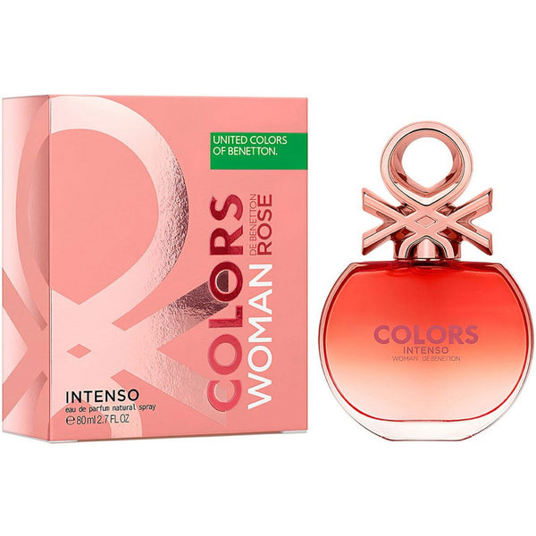 Benetton Benetton Colours De Benetton Woman Rose Intenso 80ml EDP Spray - Health & Beauty > Personal Care > Cosmetics > Perfumes & Colognes > Eaux de Parfum
