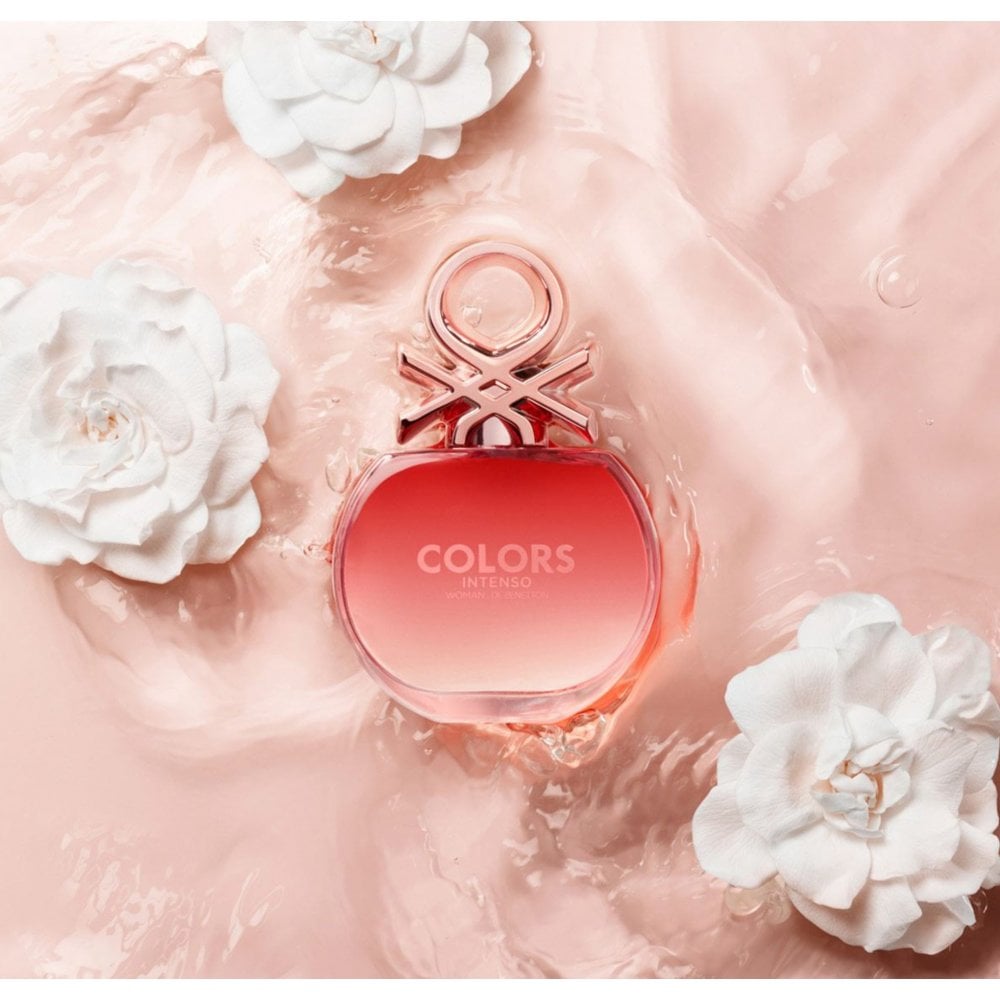 Benetton Benetton Colours De Benetton Woman Rose Intenso 80ml EDP Spray - Health & Beauty > Personal Care > Cosmetics > Perfumes & Colognes > Eaux de Parfum