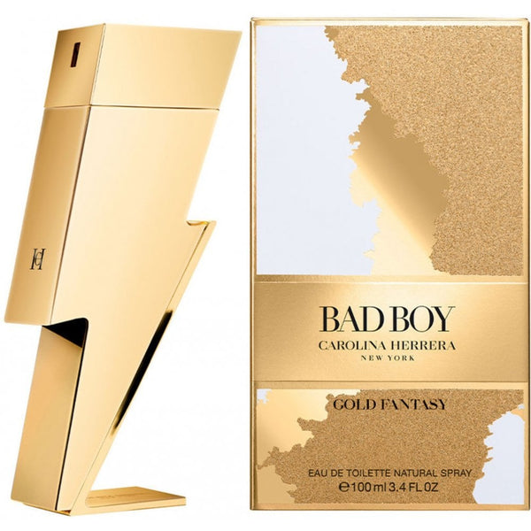 Carolina Herrera Carolina Herrera Bad Boy Gold Fantasy 100ml EDT Spray - Health & Beauty > Personal Care > Cosmetics > Perfumes & Colognes > Eaux De Toilette