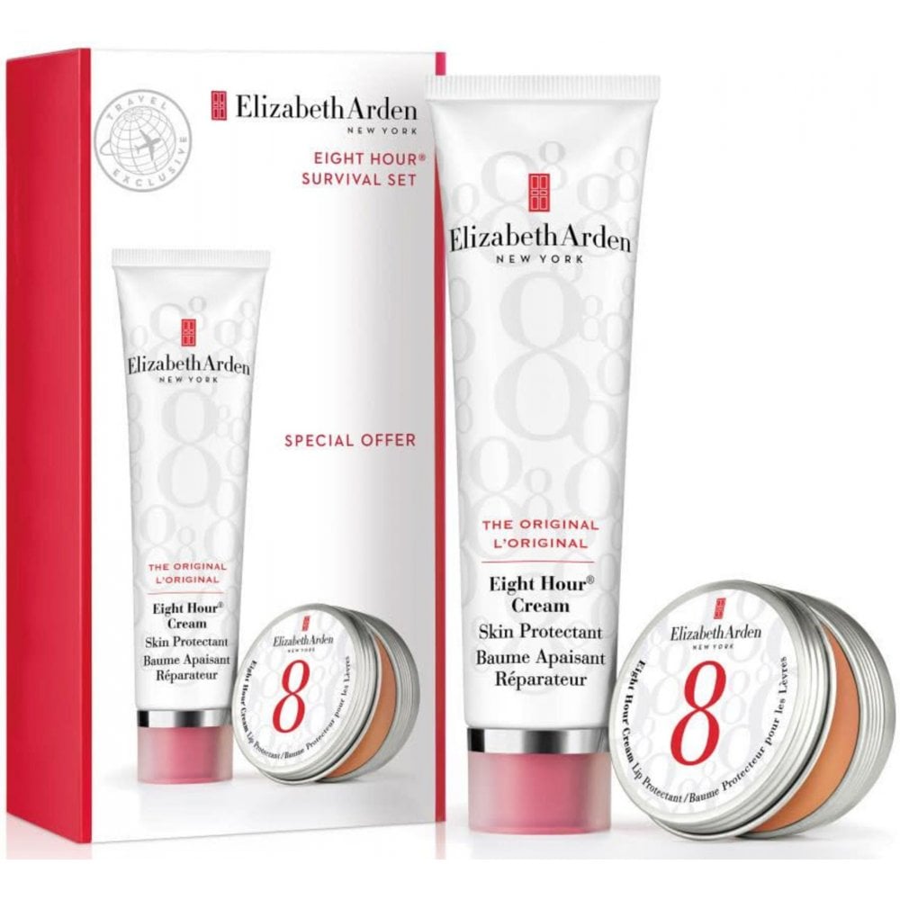 Elizabeth Arden Elizabeth Arden Eight Hour Cream Gift Set 50ml Skin Protectant + 14ml Lip Protectant - Health & Beauty > Personal Care > Cosmetics > Skin Care > Lotions & Moisturizers
