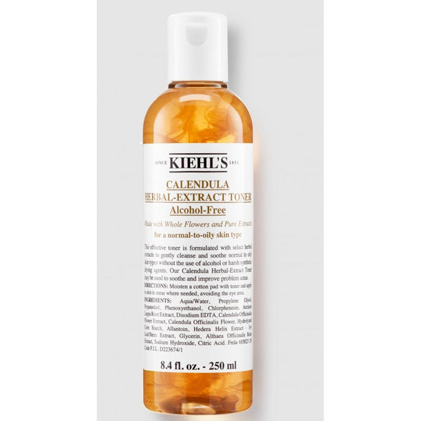 Kiehl's Kiehl's Calendula Herbal Extract Alcohol-Free Toner 230ml - Health & Beauty > Personal Care > Cosmetics > Skin Care > Toners & Astringents > Toners