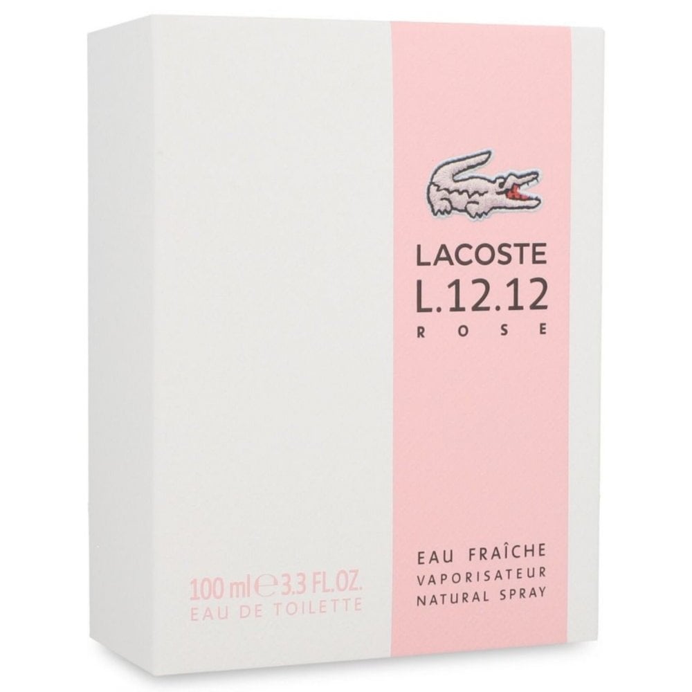 Lacoste Lacoste L.12.12 Rose Eau Fraiche 100ml EDT Spray - Health & Beauty > Personal Care > Cosmetics > Perfumes & Colognes > Eaux De Toilette