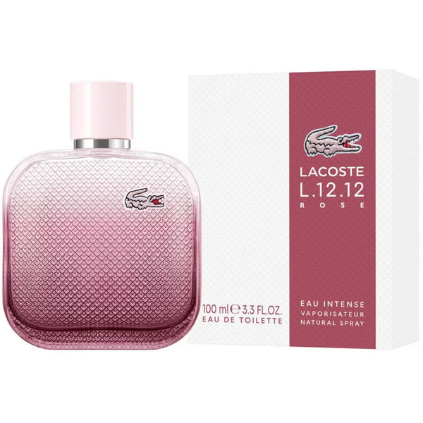 Lacoste Lacoste L.12.12 Rose Eau Intense 100ml EDT Spray - Health & Beauty > Personal Care > Cosmetics > Perfumes & Colognes > Eaux De Toilette