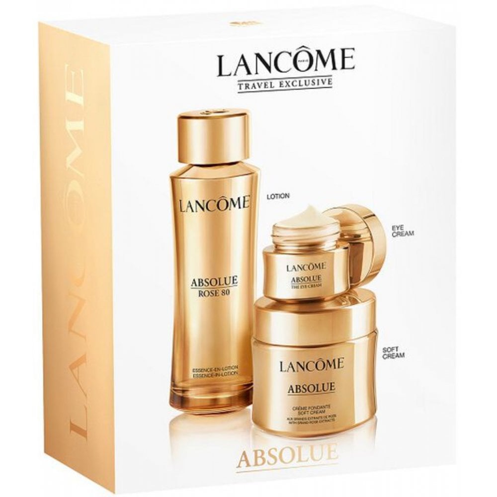 Lancome Lancome Abosule Set: Toning Lotion 50ml + Soft Cream 60ml + Eye Cream 20ml - Health & Beauty > Personal Care > Cosmetics > Cosmetic Sets