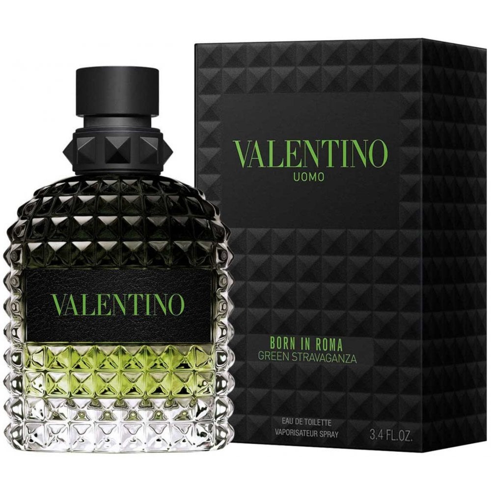 Valentino Valentino Born In Roma Green Stravaganza 100ml EDT Spray - Health & Beauty > Personal Care > Cosmetics > Perfumes & Colognes > Eaux De Toilette