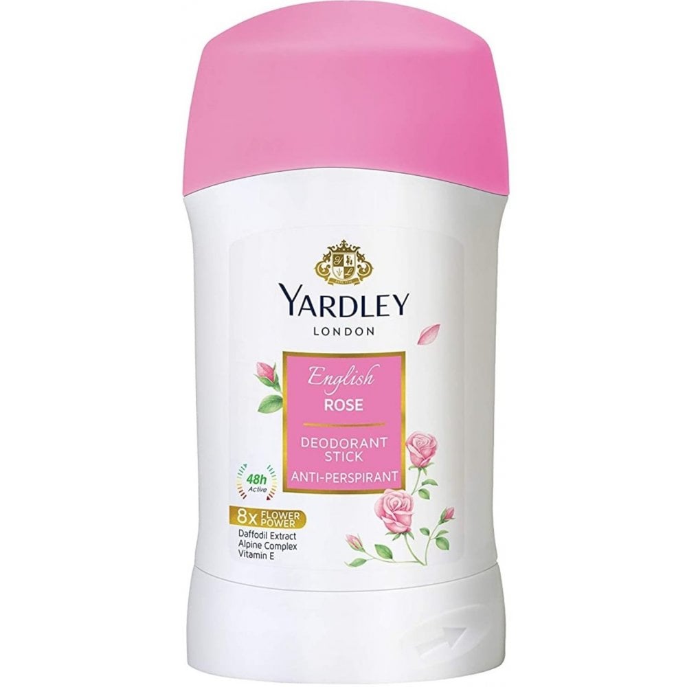 Yardley Yardley English Rose Deodorant Stick 50ml - Health & Beauty > Personal Care > Deodorants & Anti-Perspirant > Deodorants