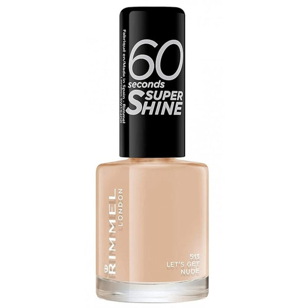 Rimmel Rimmel London Super Shine 60 Seconds Nail Polish - 513 LetÃ¢â‚¬â„¢s Get Nude - Health & Beauty > Personal Care > Cosmetics > Nail Care > Nail Polishes