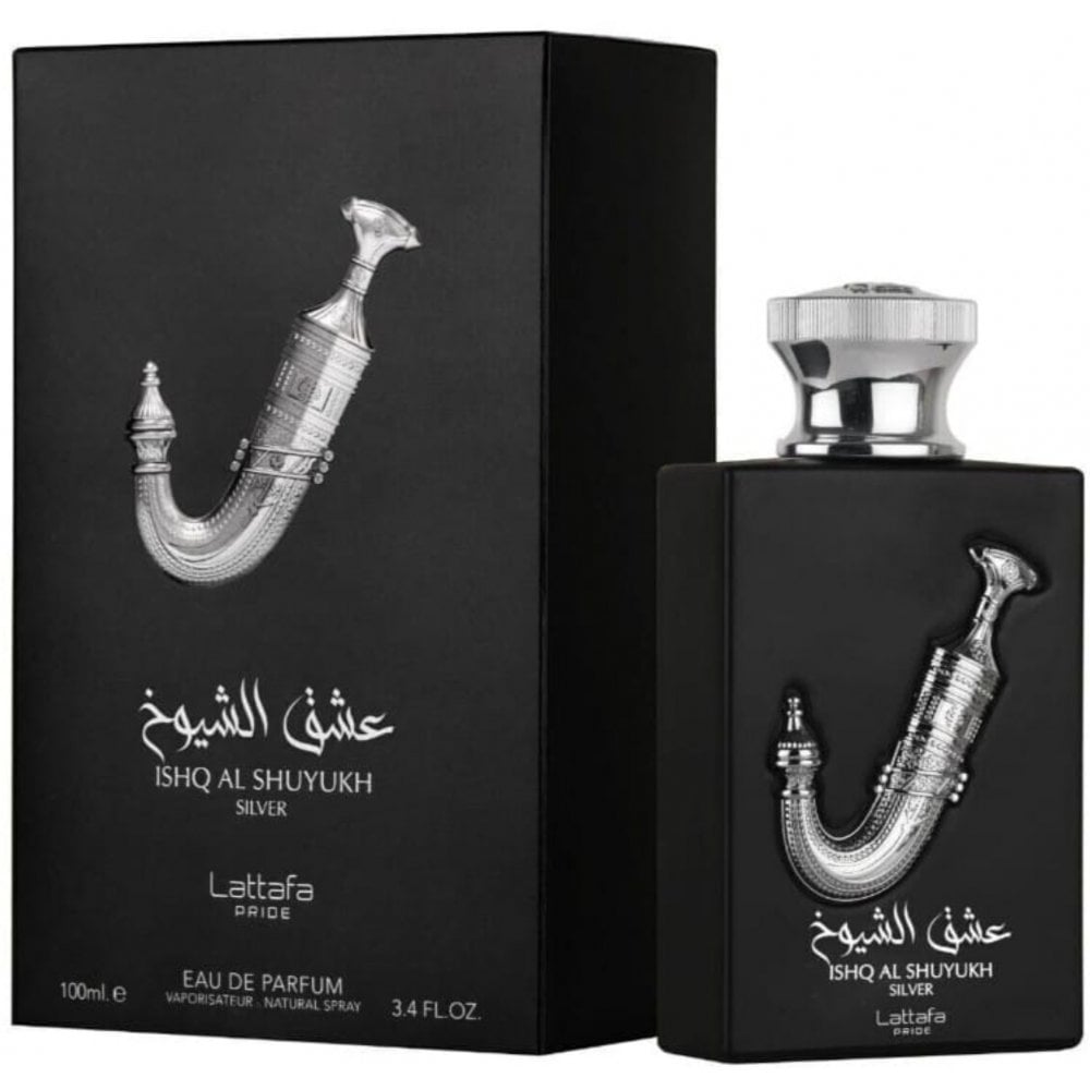 Lattafa Lattafa Ishq Al Shuyukh Silver 100ml EDP Spray - Health & Beauty > Personal Care > Cosmetics > Perfumes & Colognes > Eaux de Parfum
