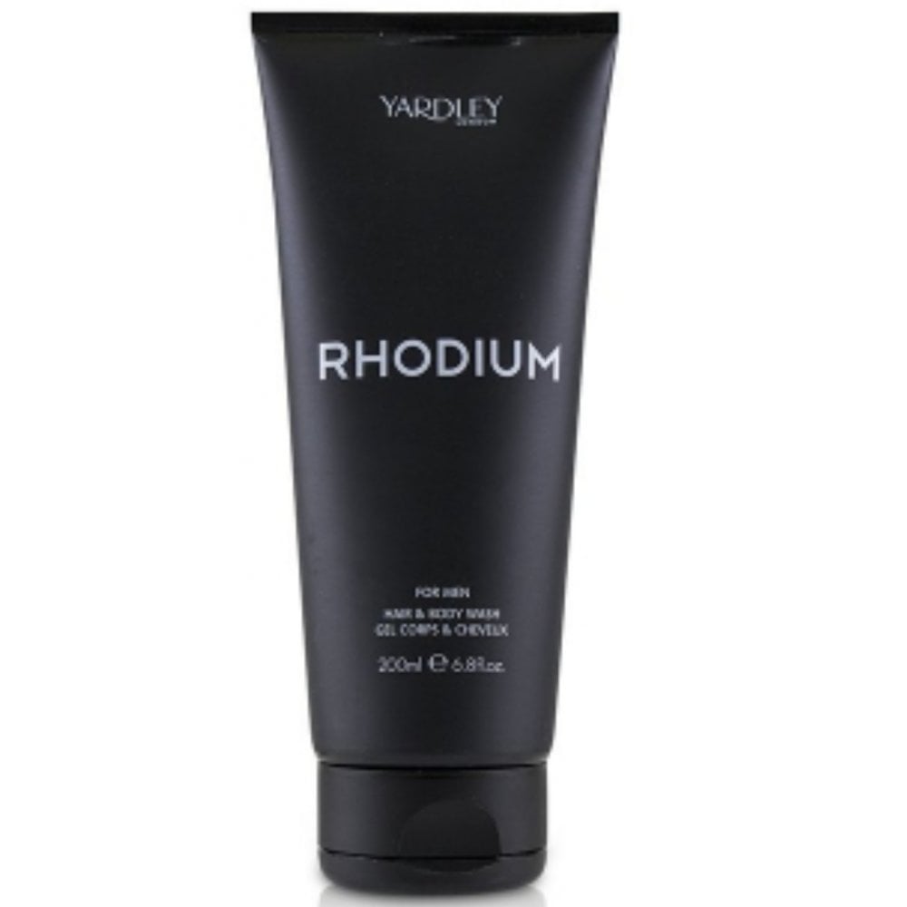 Yardley Yardley London Rhodium Hair & Body Wash 200ml - Health & Beauty > Personal Care > Cosmetics > Bath & Body > Body Wash
