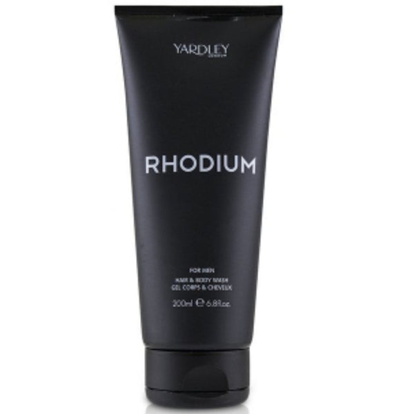 Yardley Yardley London Rhodium Hair & Body Wash 200ml - Health & Beauty > Personal Care > Cosmetics > Bath & Body > Body Wash