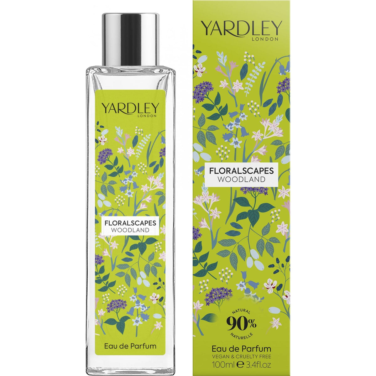 Yardley Yardley Floralscapes Woodland 100ml EDP Spray - Health & Beauty > Personal Care > Cosmetics > Perfumes & Colognes > Eaux de Parfum
