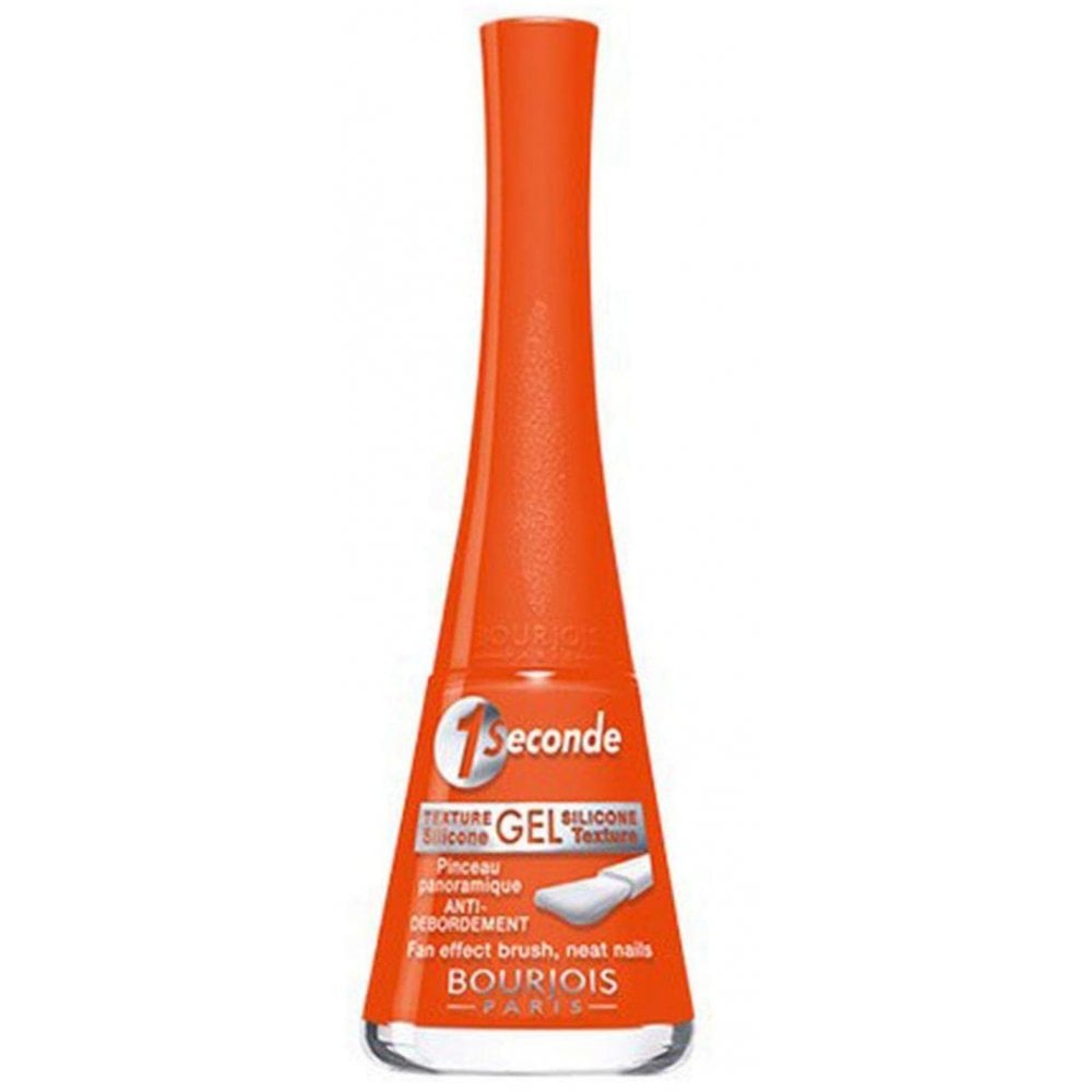 Bourjois Bourjois Borjois 1 Seconde Nail Polish - 58 Diabo Orange 9ml -