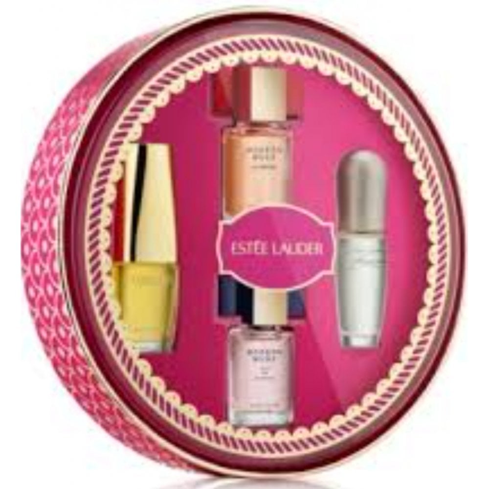Estee Lauder Estree Lauder Treasures Miniature Travel Collection 4 Piece Gift Set: EDP 4.7ml - EDP 4ml - EDP 4ml - EDP 4ml - Health & Beauty > Personal Care > Cosmetics > Perfumes & Colognes > Eaux de Parfum