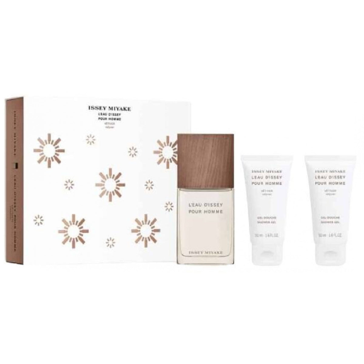Issey Miyake Issey Miyake L'eau D'issey Pour Homme VÃ©tiver Gift Set 50ml EDT Spray + Shower Gel 2 x 50ml - Health & Beauty > Personal Care > Cosmetics > Bath & Body Gift Sets
