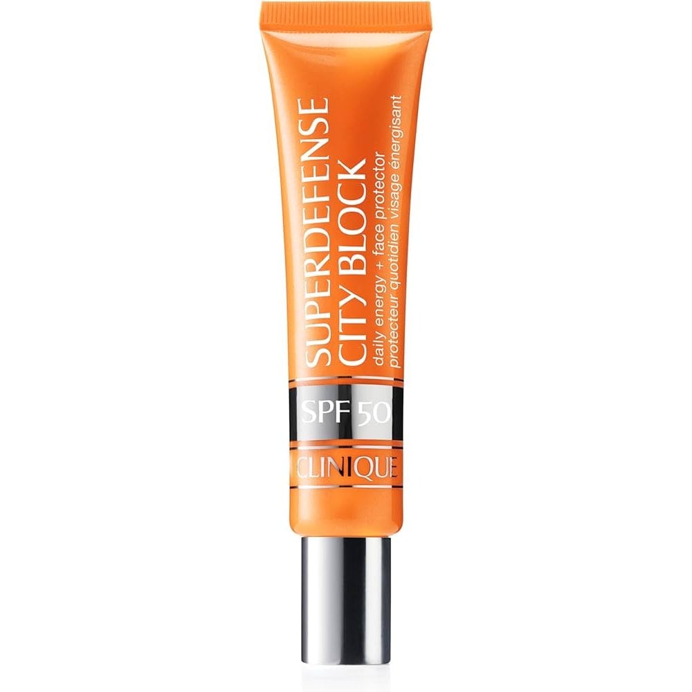 clinique superdefense city block daily energy +  face protector spf50 40ml