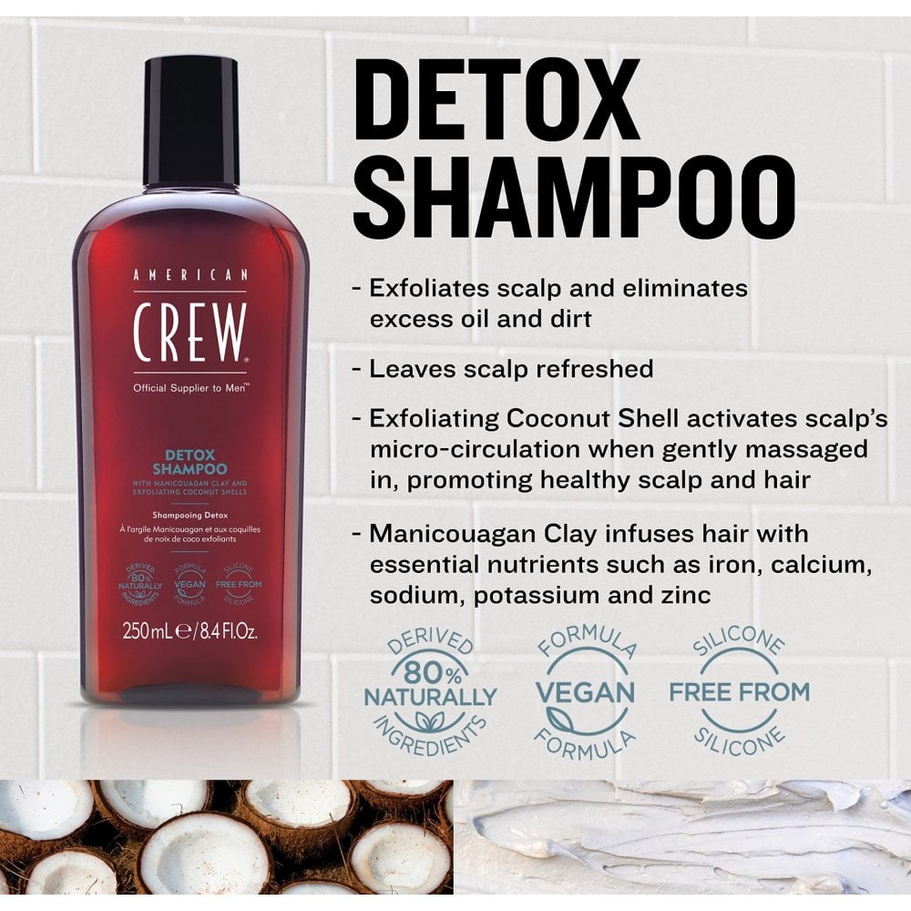 American Crew Detox Shampoo 250ml