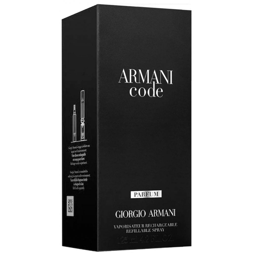Armani Code For Men Parfum 125ml Refillable Spray